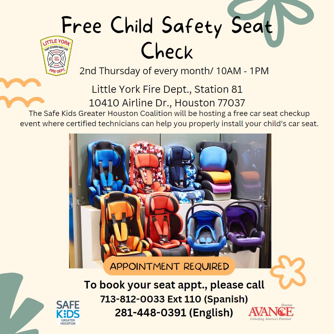 Fire dept car seat discount